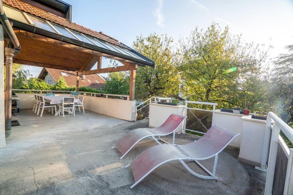 阿讷西Maison Vue Semnoz别墅 外观 照片